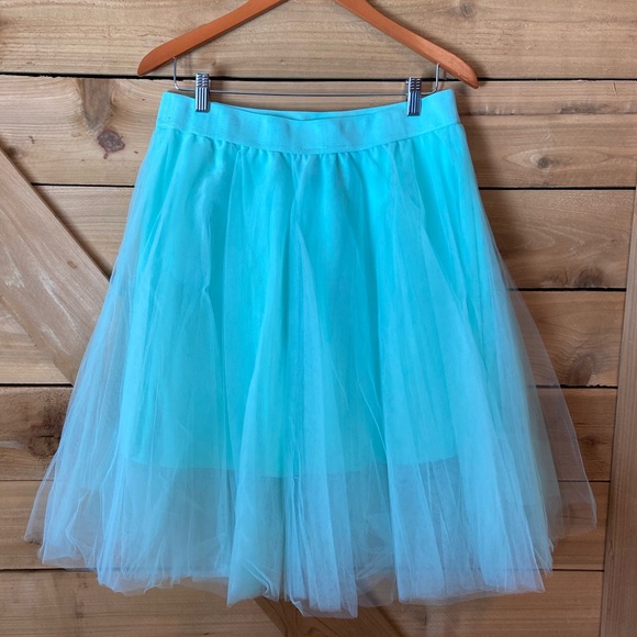 Rue 21 Mint Fluffy Tutu Mini Skirt - Picture 1 of 7